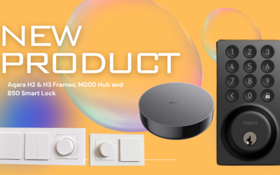 Aqara H2 & H3 Frames, M200 Hub and B50 Smart Lock